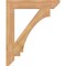 Ekena Millwork Imperial Slat Smooth Bracket, Western Red Cedar, 5 1/2"W x 36"D x 44"H BKT06X36X44IMP06SWR - alternate 3